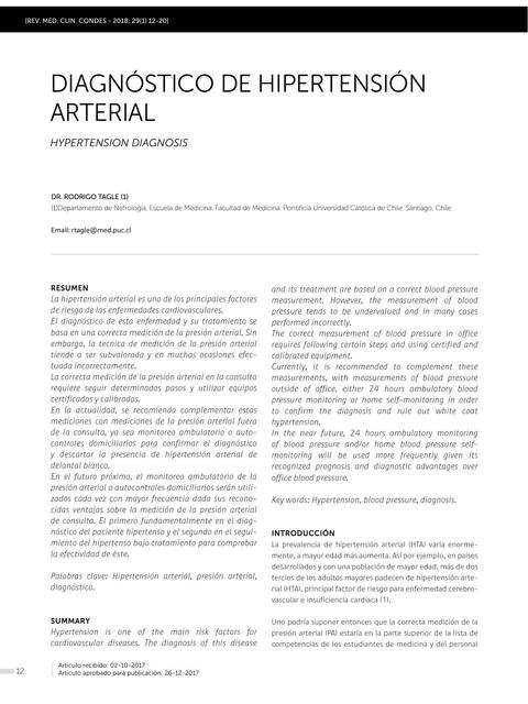 Clinica Hipertension Arterial