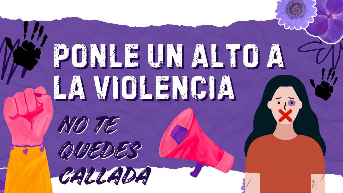 ROTAFOLIO: PONLE UN ALTO A LA VIOLENCIA