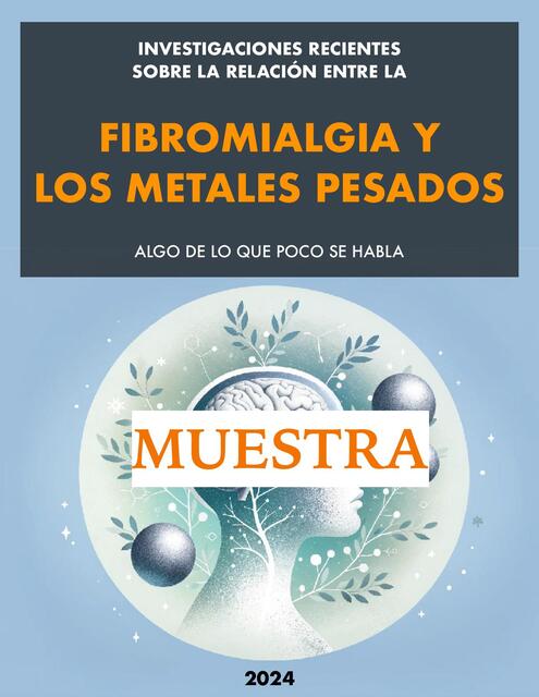 Fibromialgia y Metales Pesados Preview