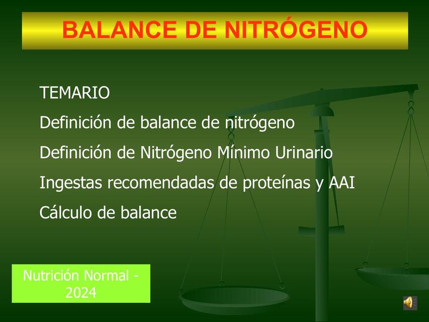 Flashcards de BALANCE DE NITROGENO | Por Agustina Guerrero | uDocz