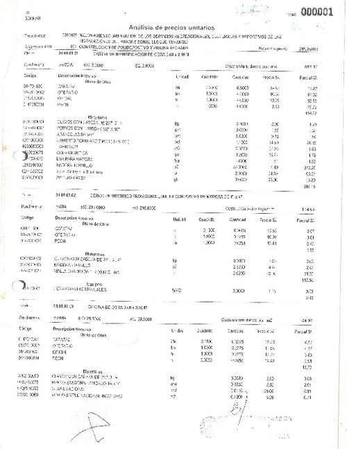 Análisis de Precios Unitarios