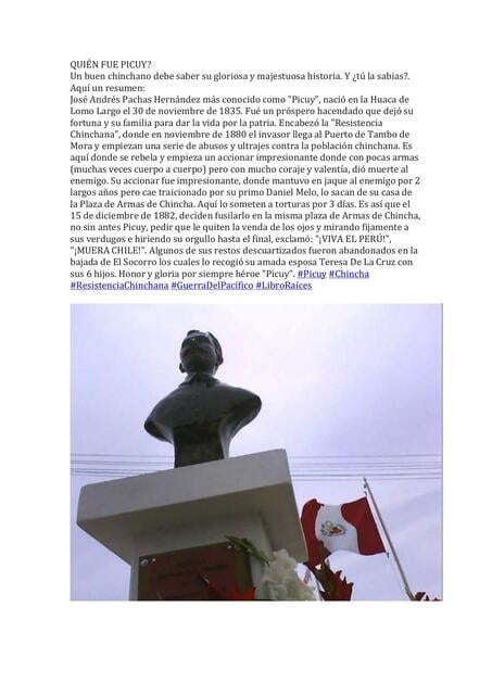 QUIÉN FUE PICUY | Milagros Guadalupe | uDocz
