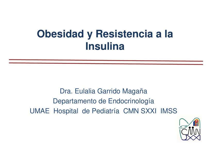 obesidad resistencia a la insulina SMEP