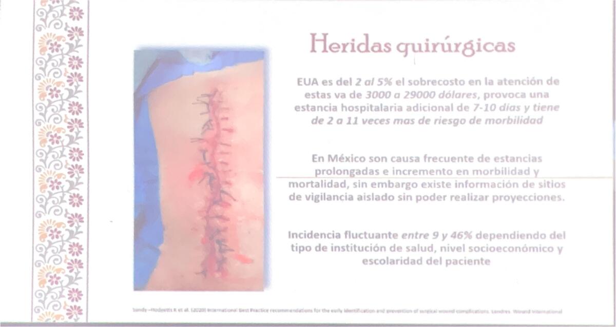 Heridas quirúrgicas 