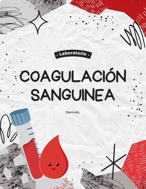 Coagulación sanguinea