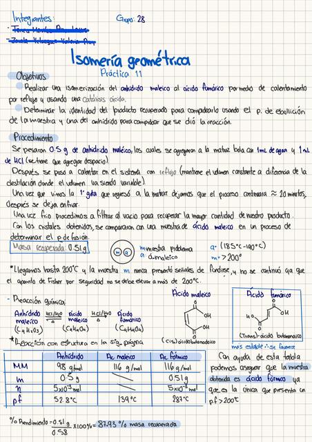 Isomería geométrica