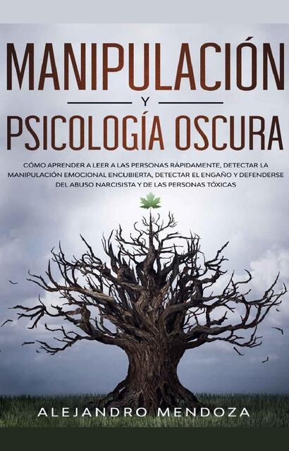 Libro Manipulación y Psicología Oscura