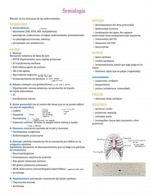 Semiología cardíaca