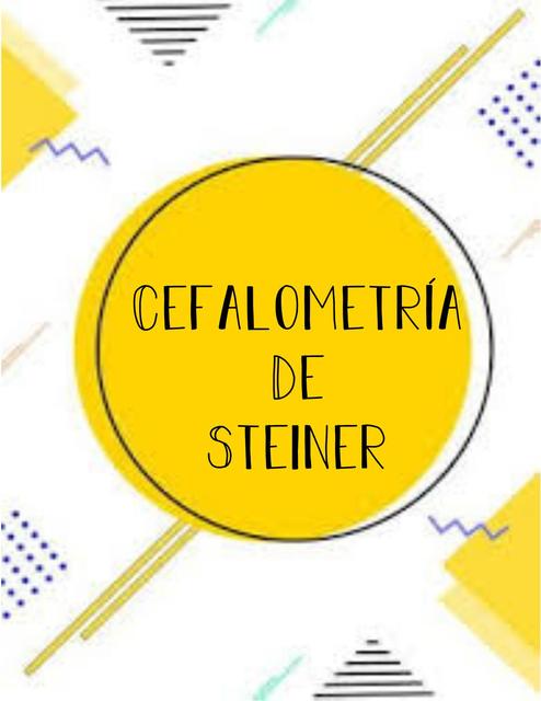 Cefalometria de stein - diyitalstudy