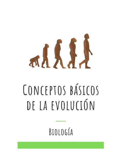 Conceptos Basicos de la Evolucion