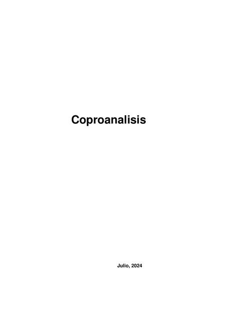 coproanalisis