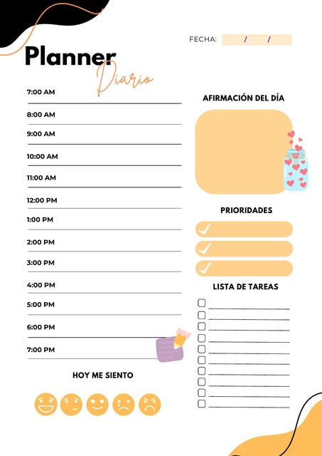 Planner Diario