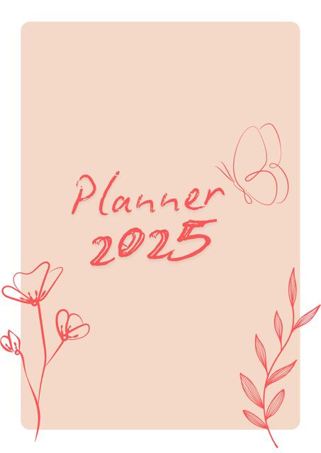 PLANNER ROSA 2025