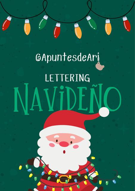 Lettering - Navideño