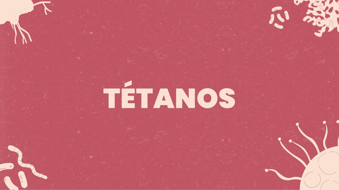 Tétanos