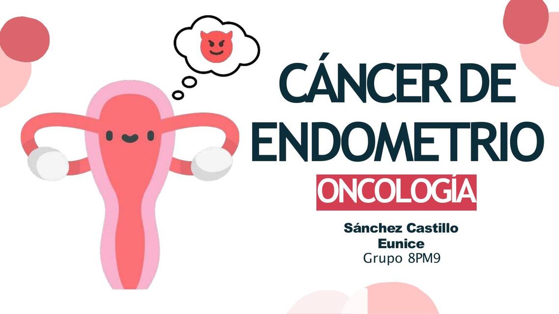 Cáncer de Endometrio