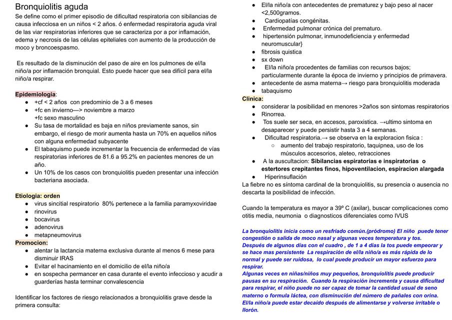 bronquiolitis aguda