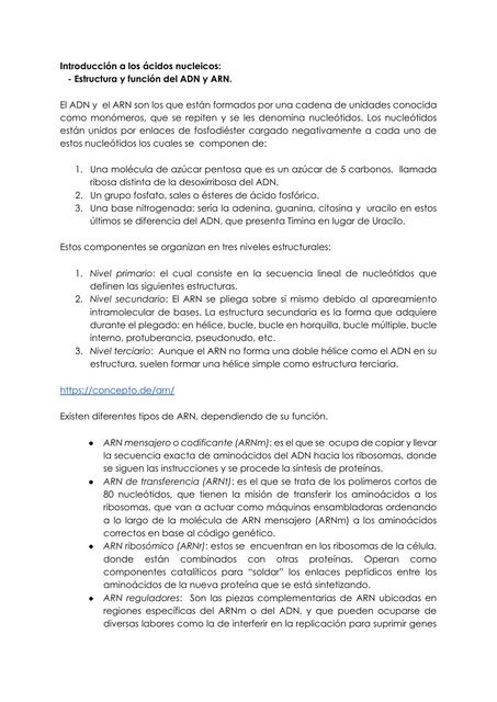 Información de química