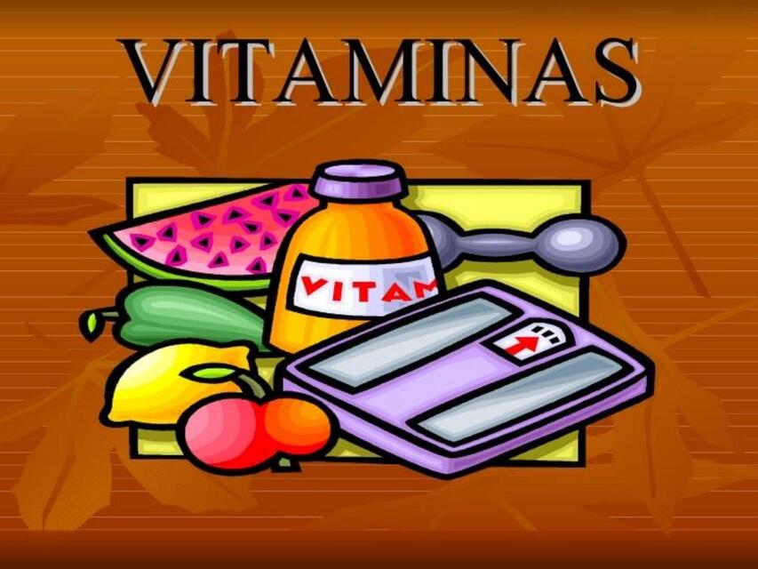 Vitaminas A y D