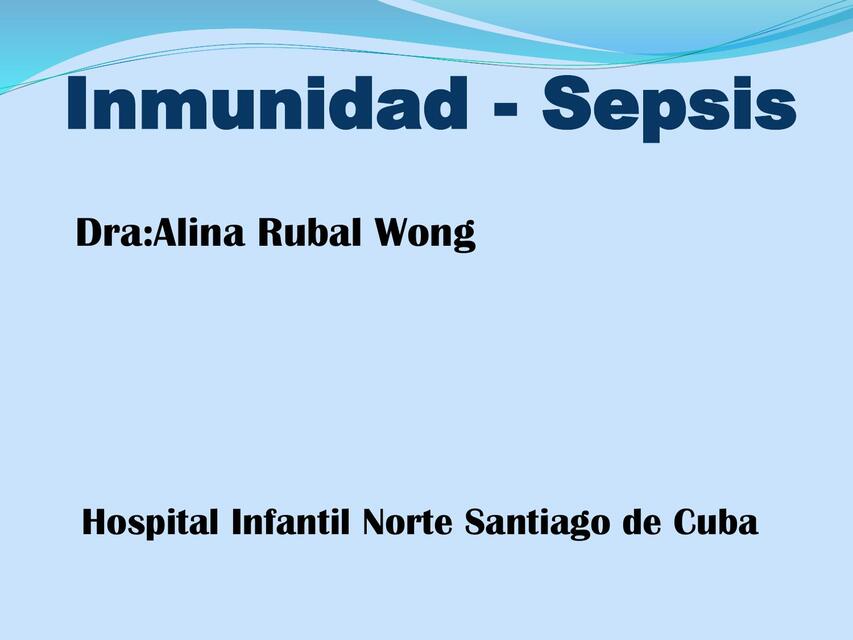 C4 INMUNIDAD y SEPSIS