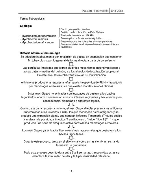 10 Tuberculosis