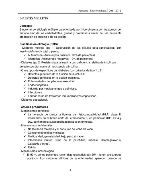 16 Diabetes Mellitus