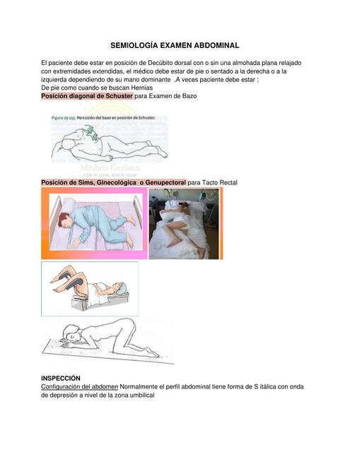 SEMIOLOGÍA EXAMEN DE ABDOMEN