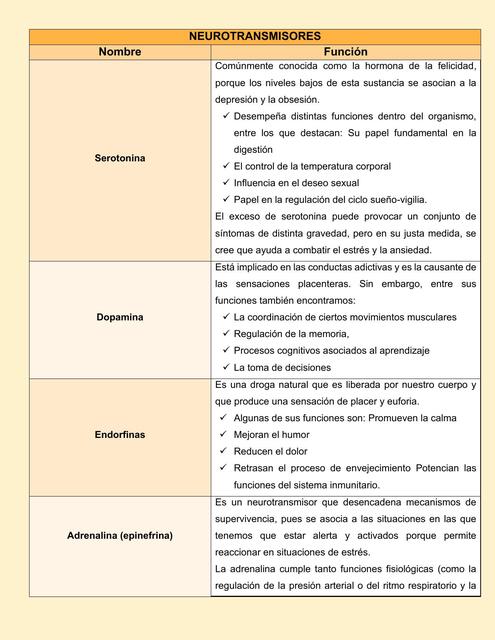 NEUROTRANSMISORES