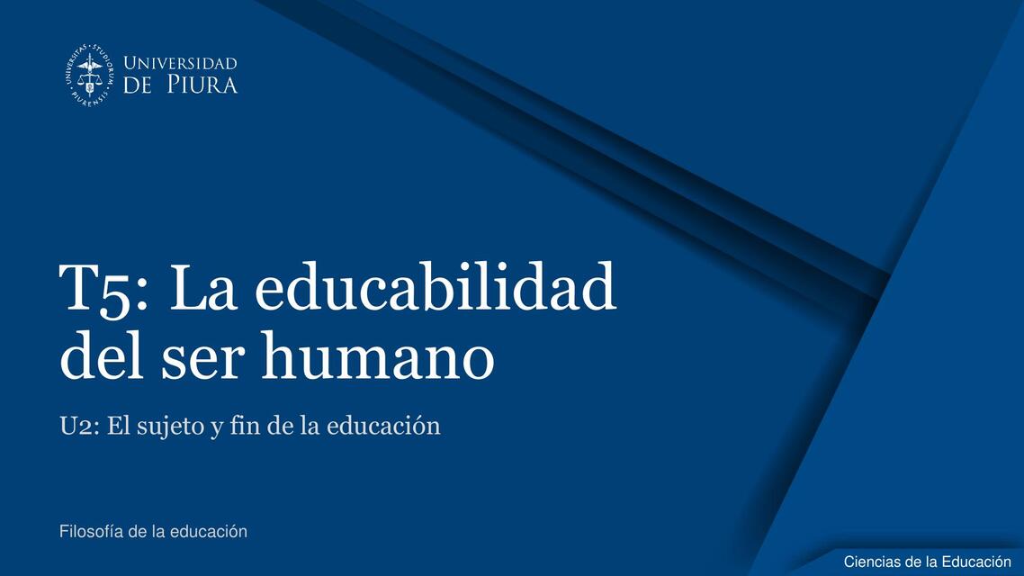 CFE Unidad 2 T6 Educabilidad del ser humano 1