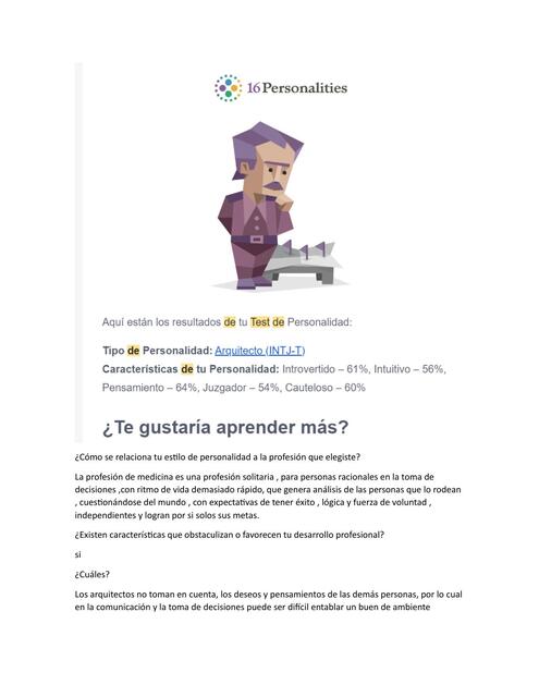 Cómo se relaciona tu estilo de personalidad a la p