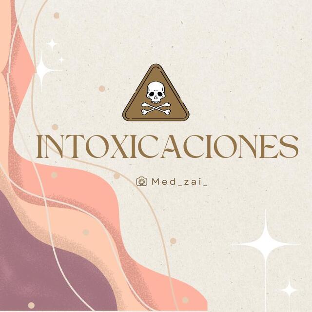 Intoxicaciones