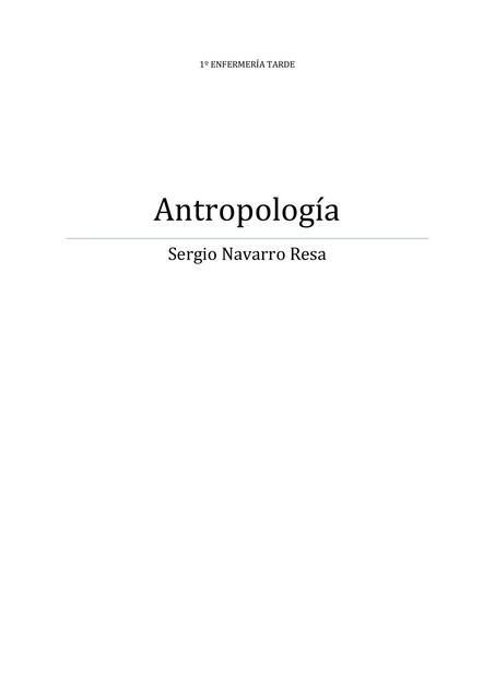 Antropologia