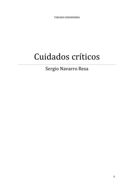 Cuidados Críticos