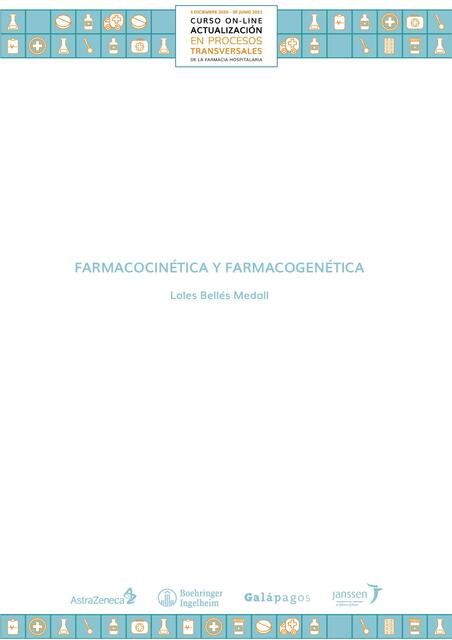 Farmacocinética y farmacogenética