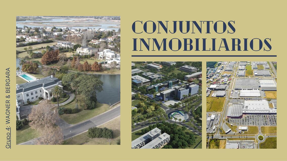 Conjuntos Inmobiliarios