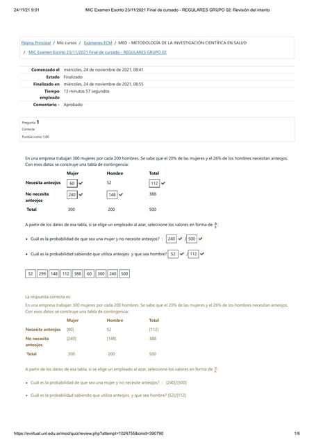 MIC Examen Escrito 23 11 Final de cursado REGULARE