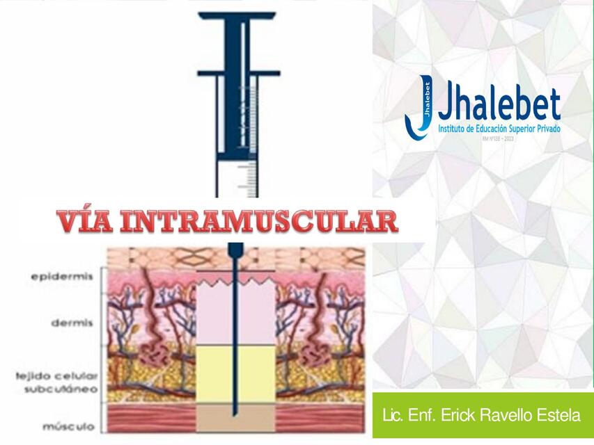 VÍA INTRAMUSCULAR