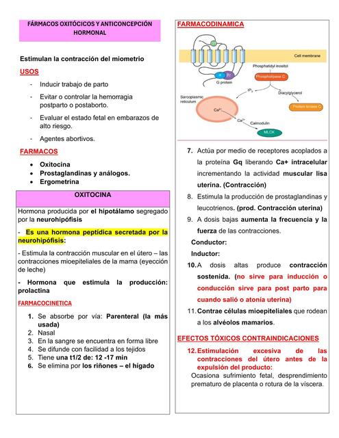 FARMACO OXITOXICOS PRIMERA PARTE