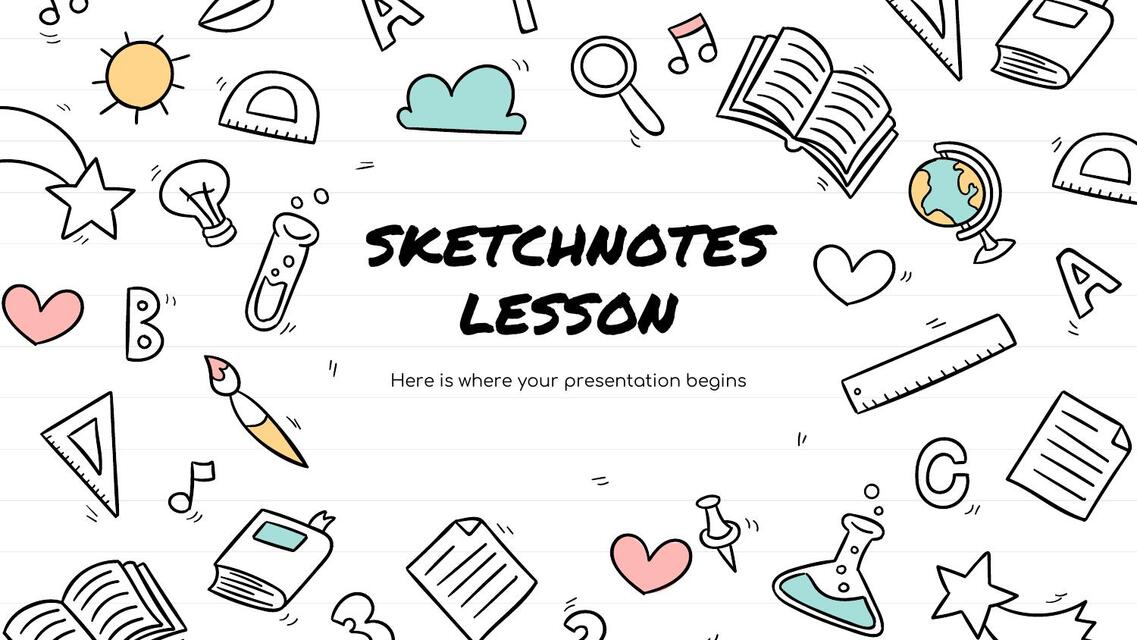 Sketchnotes lesson by slidesgo ana bel n neira d az udocz