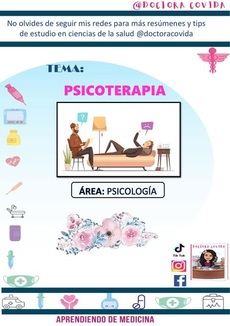 PSICOTERAPIA Dra Covida