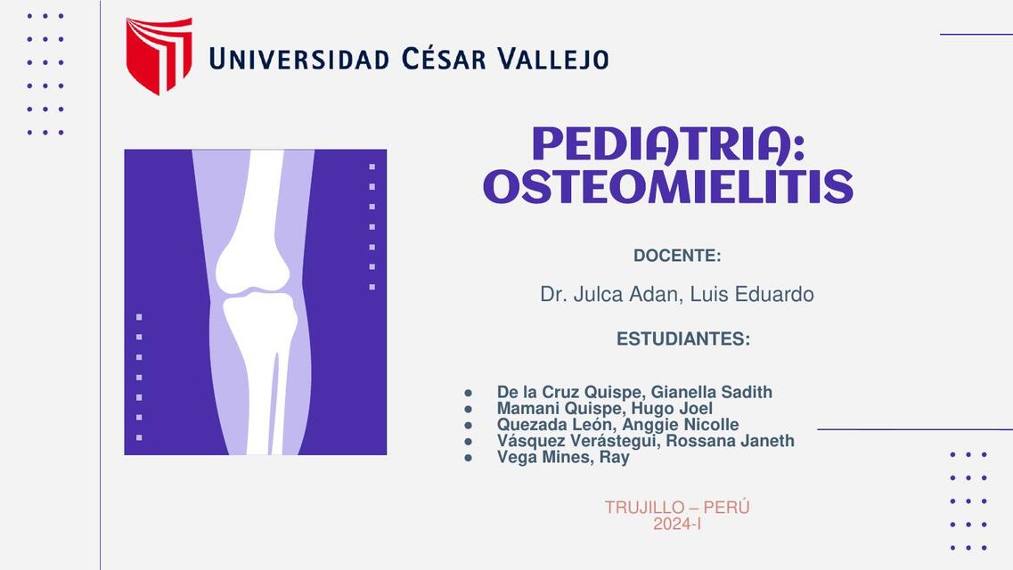 OSTEOMIELITIS PED