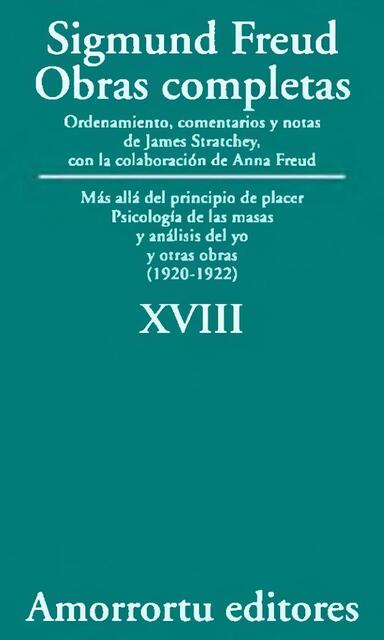 texto "Mas allá del principio de placer" cap 2 Freud