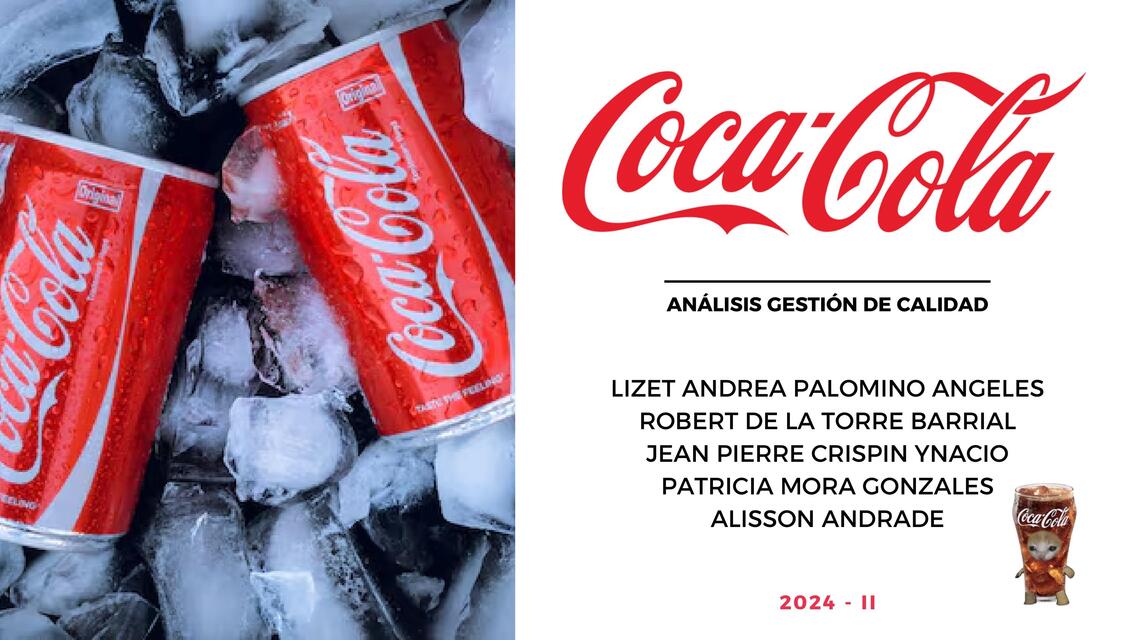 Coca Cola - Gestión de trabajo