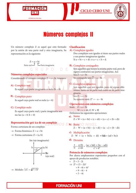 07 X Números Complejos Ii Andrea Verónica Ticona Huaman Udocz