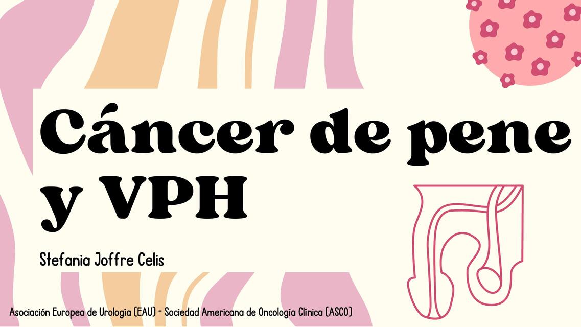 Cancer de pene y VPH