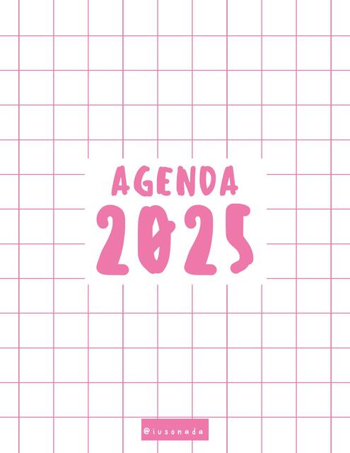 Agenda 2025