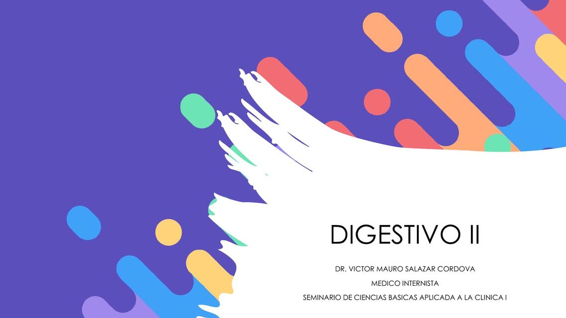 SEMINARIO I- DIGESTIVO II