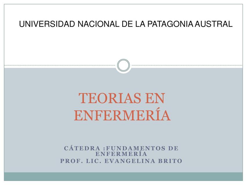 Presentacion Teoria Enfermeria