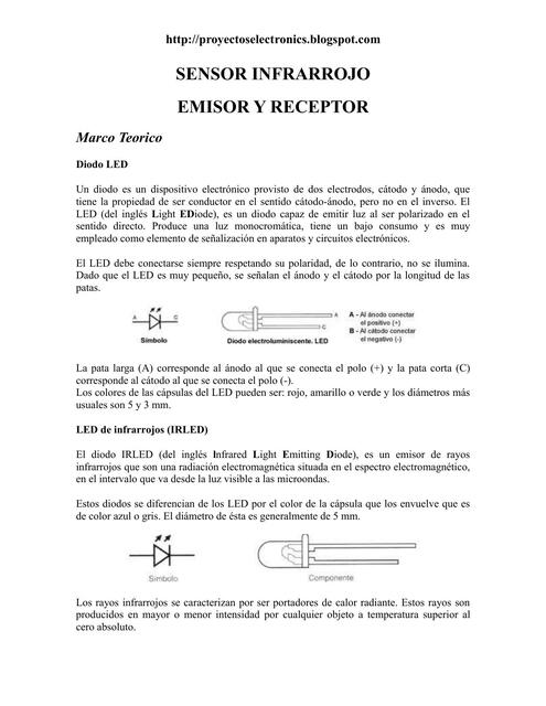 Sensor infrarrojo