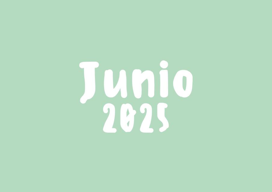 Planner || JUNIO